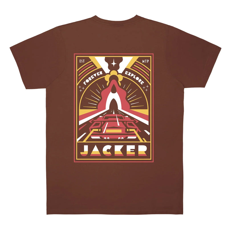 T-shirts - Jacker - Explorer T-shirt // Brown - Stoemp