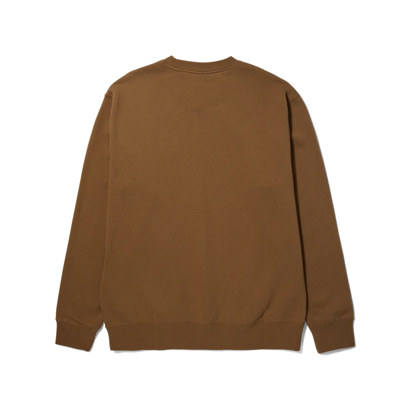 Huf Set Triple Triangle Crewneck // Camel