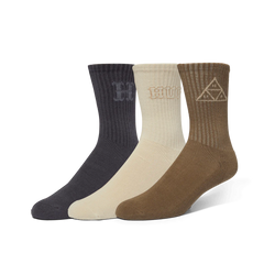 Core 3 Pack Crew Sock // Multi