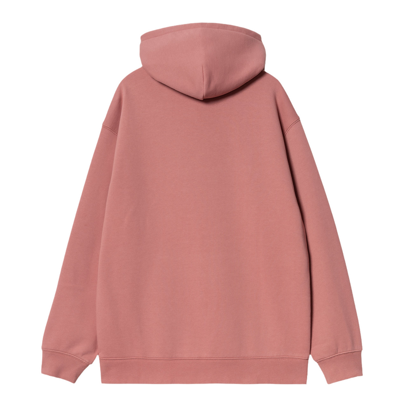 W' Hooded Carhartt Sweat // Dusty Rose/Moonbeam