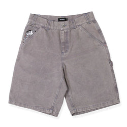 Piano Trap Carpenter Shorts // Washed Purple