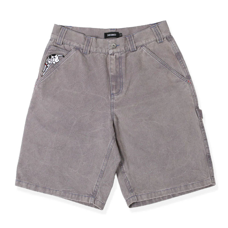 Piano Trap Carpenter Shorts // Washed Purple