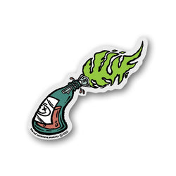 Stickers - Huf - Fire Starter Sticker // Green - Stoemp