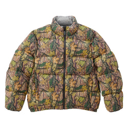 Down Puffer Jacket // Leaf Camo