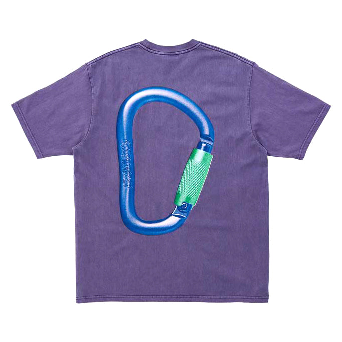 Carabiner Tee // Purple Pigment