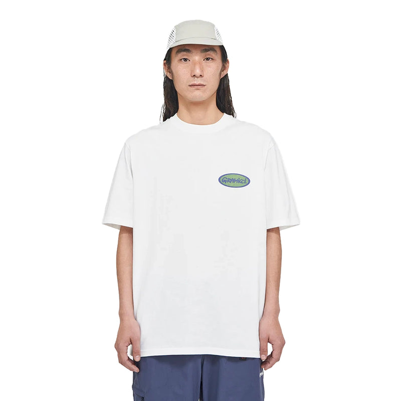 Gramicci Oval Tee // White