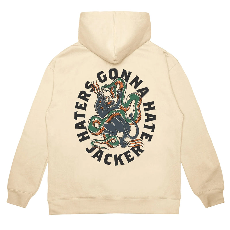 Haters Hoodie // Beige