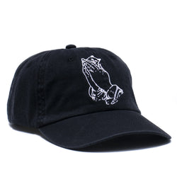 Praying Hands Dad Hat // Black