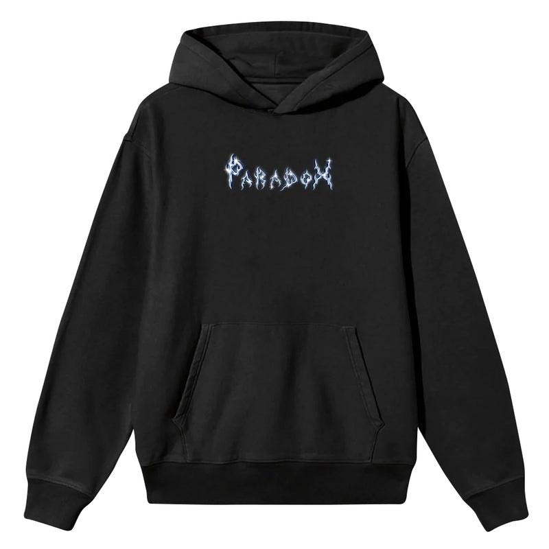 Sweats à capuche - Paradox - 3D Chrome Hoodie // Black - Stoemp