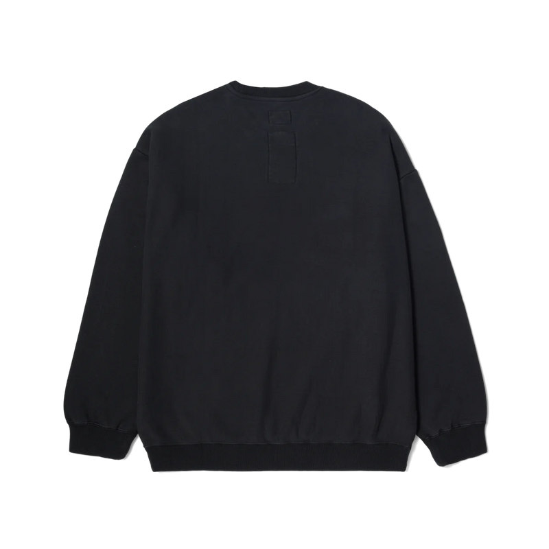 Mason Crewneck Fleece // Washed Black