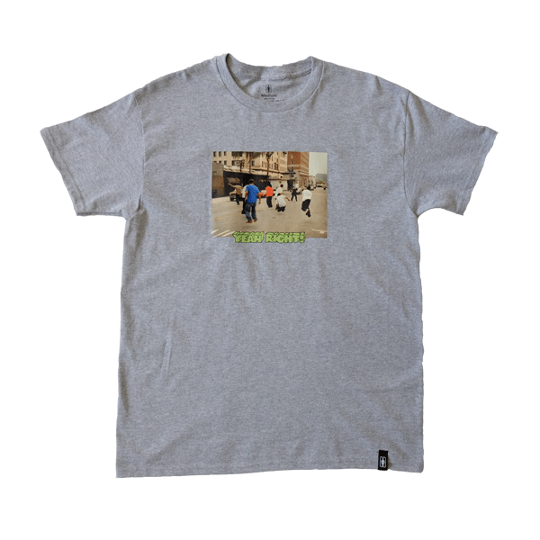 Yeah Right Photo SS Tee // Sport Grey