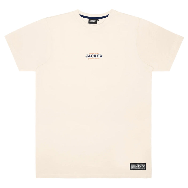 Junk Food T-shirt // Beige