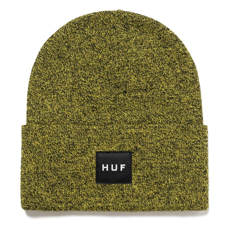 Bonnets - Huf - Melange Box Logo Beanie // Cactus - Stoemp