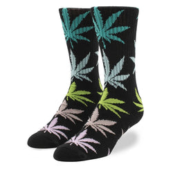 Chaussettes - Huf - Multi Hit Plantlife Sock // Black - Stoemp