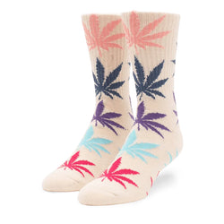 Chaussettes - Huf - Multi Hit Plantlife Sock // Cream - Stoemp