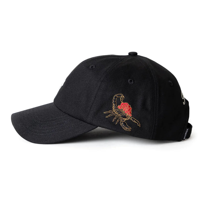 Casquettes & hats - Primitive - Scorpio Strapback // Black - Stoemp