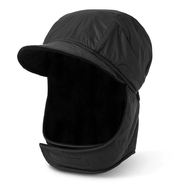 Luke Flap Cap // Black