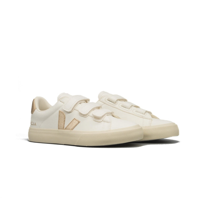 Recife Logo Chromefree Leather - Extra White / Platine