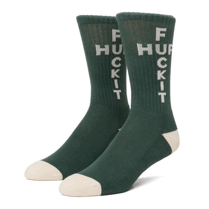 Chaussettes - Huf - Strike Through Crew Sock // Pine - Stoemp