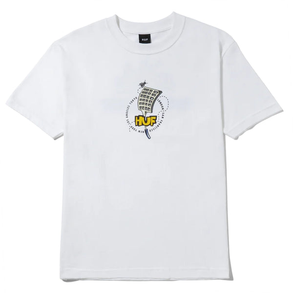 T-shirts - Huf - Swat Team SS Tee // White - Stoemp