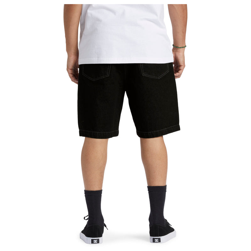 Worker Baggy Short // Black Tint