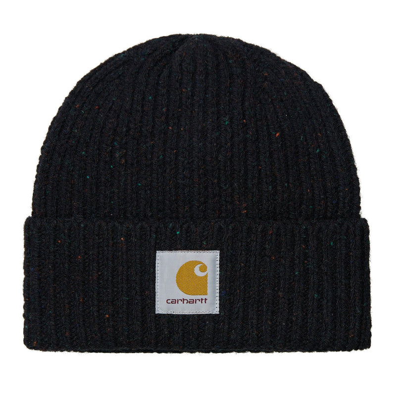 Bonnets - Carhartt WIP - Anglistic Beanie // Speckled Black - Stoemp