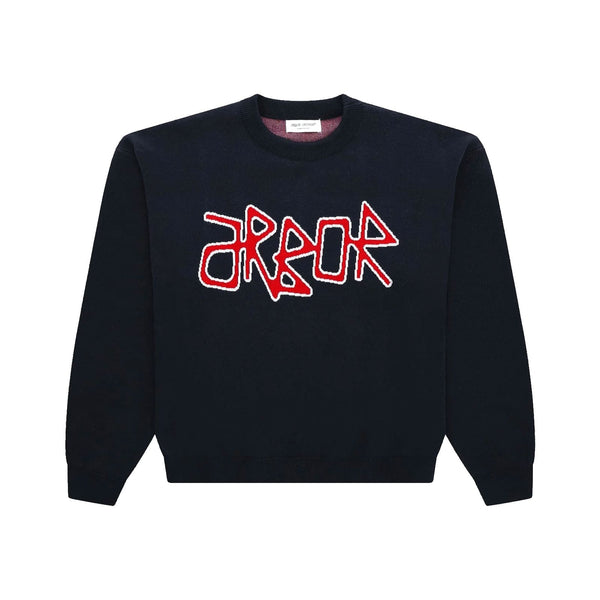 Knit Arbor Antwerp Ecologique Navy Vue de face