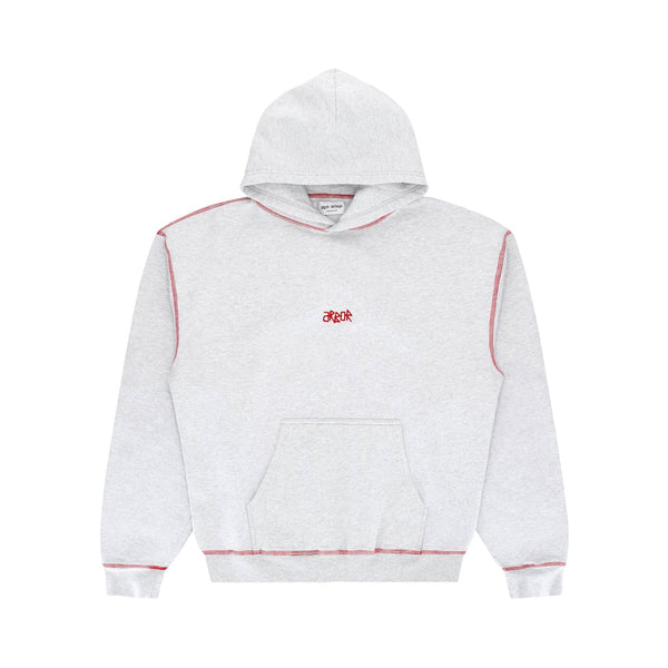 Hoodie Arbor Antwerp Ecologique Gris Vue de face 