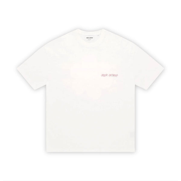 T-Shirt Arbor Antwerp Ecologique Blanc Vue de face