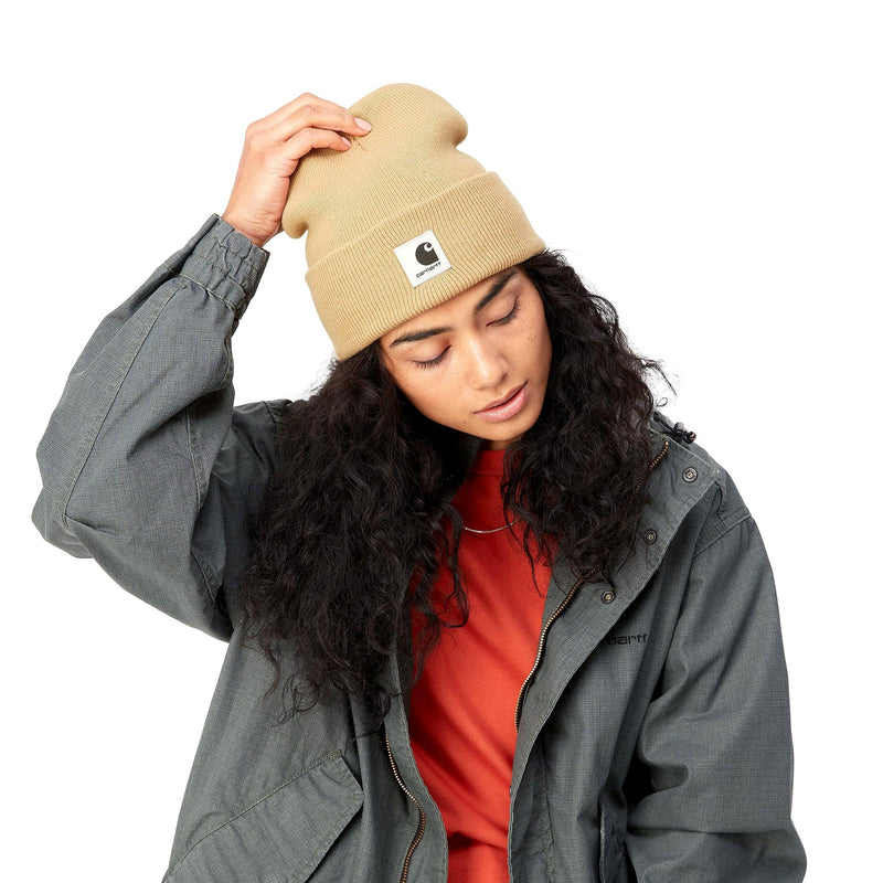 Bonnets - Carhartt WIP - Ashley Beanie // Dusty H Brown - Stoemp