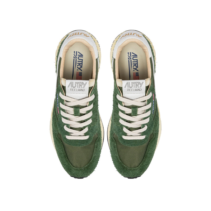 Reelwind Low - NC16 - Nylon / Crackled - White / Military