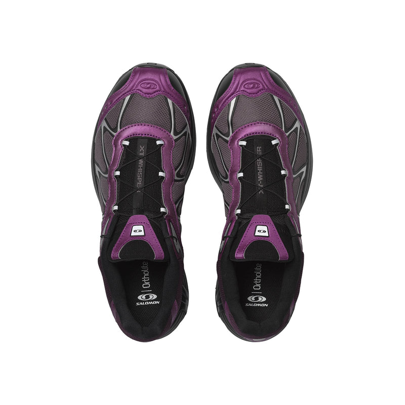 baskets salomon sneakers hommes et femmes XT-Whisper Iridescent mauve vue du dessus