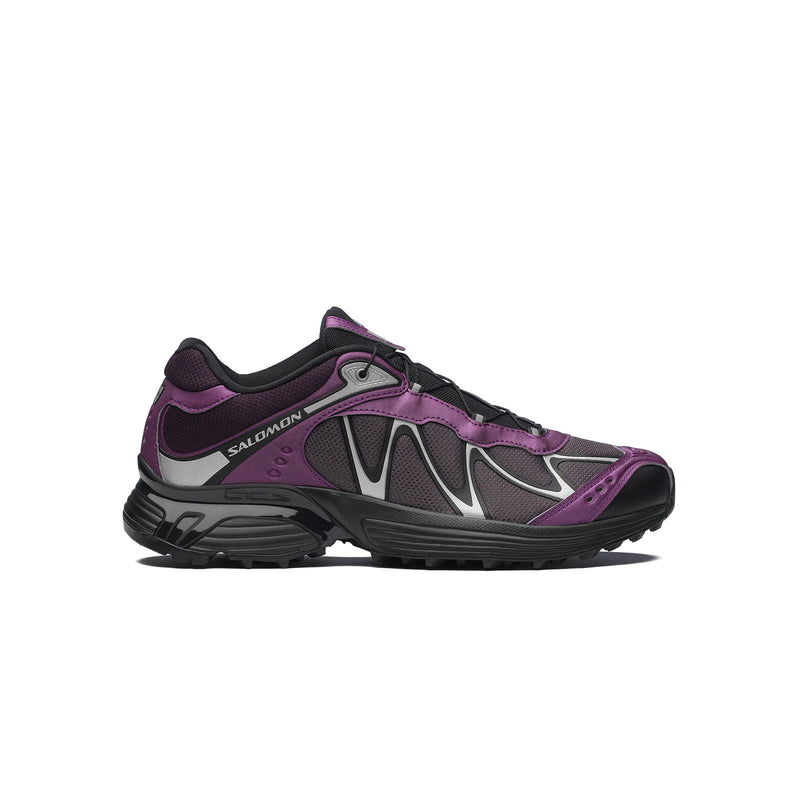 baskets salomon sneakers hommes et femmes XT-Whisper Iridescent mauve vue de profil