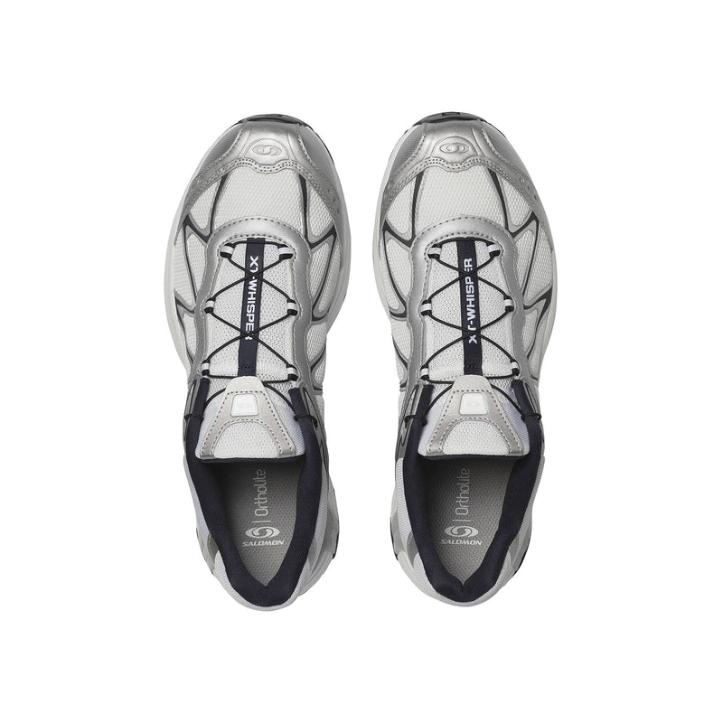 baskets salomon sneakers femmes XT Whisper grises vue du dessus