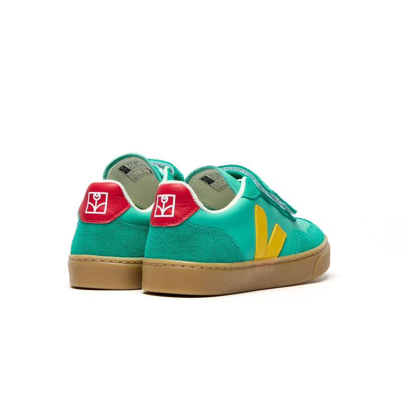 sustainable sneakers veja x campamento collab turquoise