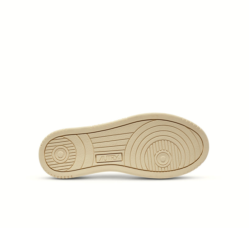 Sneakers femmes AUTRY - Medalist Bicolour Upper Low - WB18 - White / Silver