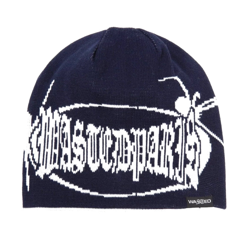 Brow Beanie Reverse Boiler // Ultra Blue/White