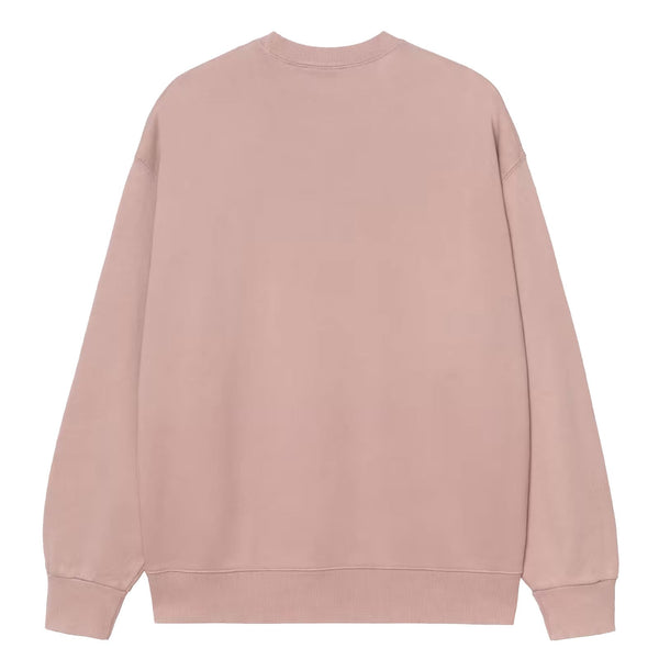Sweat Hudson Carharrtt Rose Hommes vue de dos