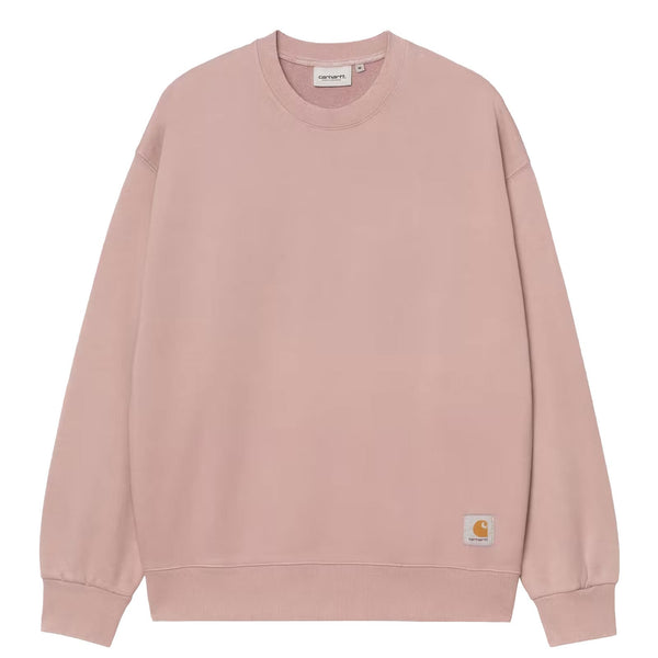 Sweat Hudson Carharrtt Rose Hommes vue de devant