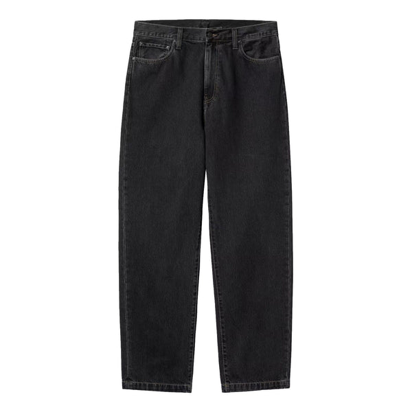 Pantalon Carhartt aaron noir vue de face