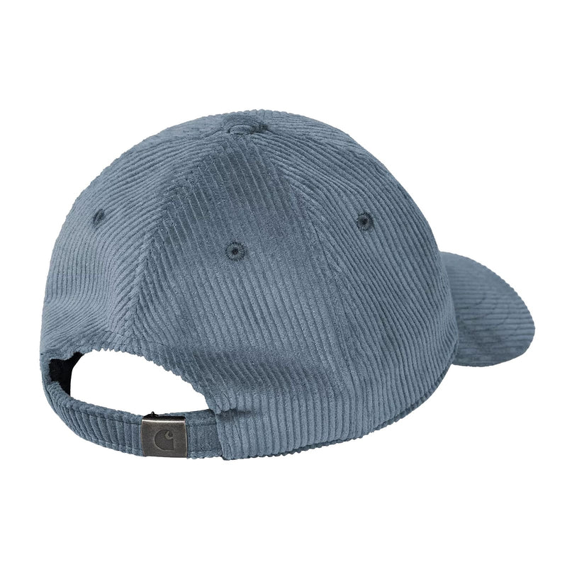 Casquette Carhartt velours bleu vue de dos