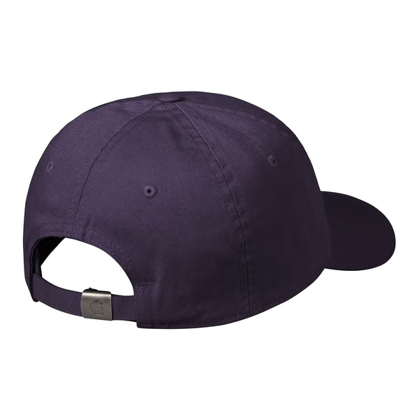 Casquette Carhartt Mauve  logo blanc Unisexe Vue de dos