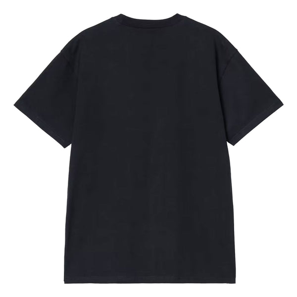 T-Shirt Carhartt Dark Navy Homme - Vue de dos 