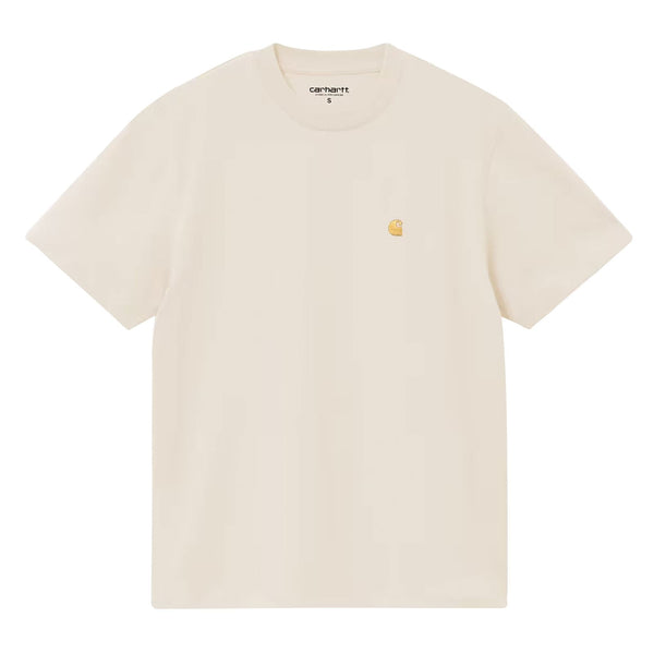 T-shirt carhartt beige Chase vue de face 