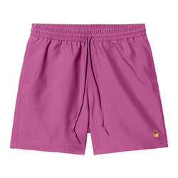 Chase Swim Trunks // Magenta/Gold