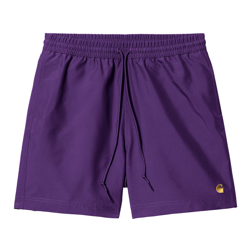 Chase Swim Trunks // Tyrian/Gold