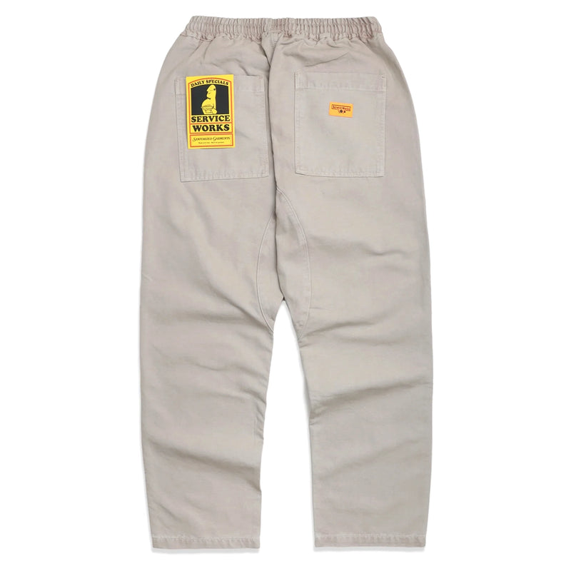 Canvas Chef Pants // Stone