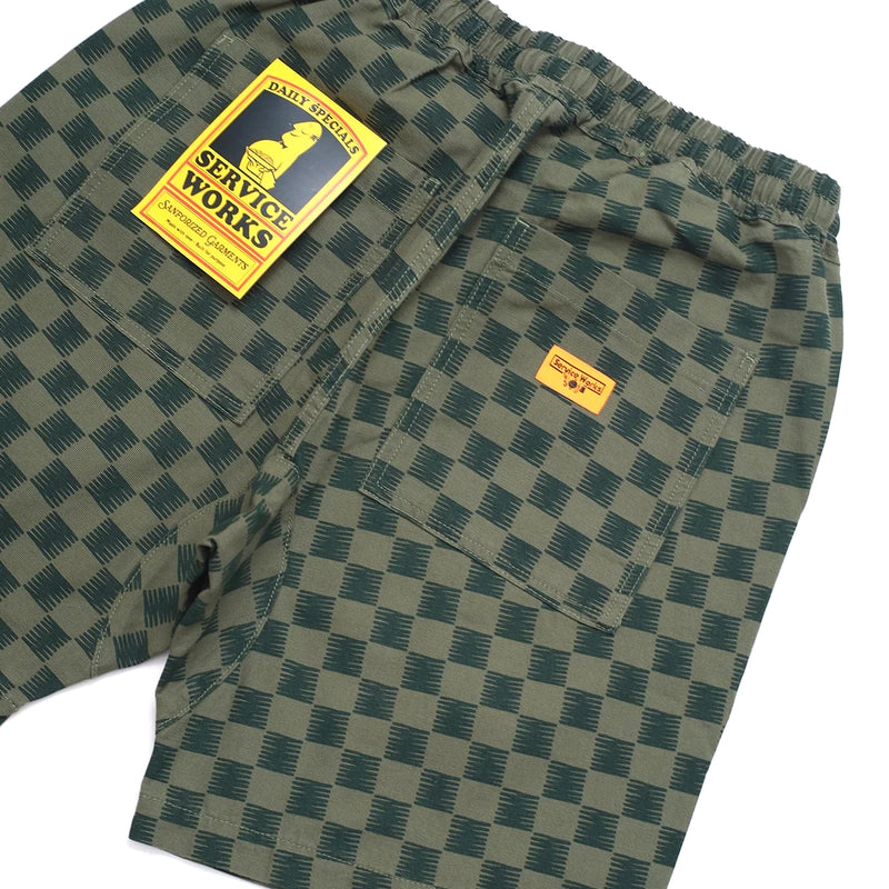 Canvas Chef Short // Green