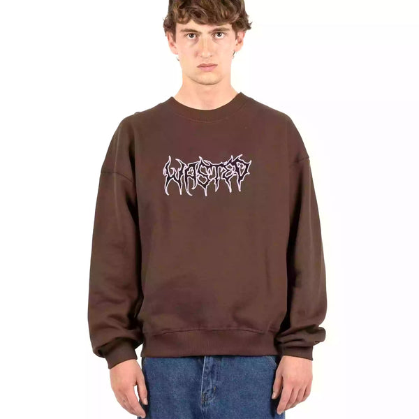 Crewneck Feeler // Ice Brown