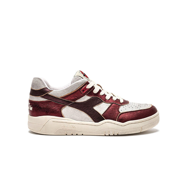 Diadora Heritage - MB.560 Metal Pigskin - White / Baked Apple pour femmes